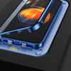 360 Metal Magnetic iPhone 11 Phone Case For iPhone 12 Pro XS Max 7 8 Plus X XS XR Case Double Sided Hd Tempered Glass with Camera Protection Cover