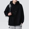 Spring and Autumn Men's Plus Velvet Thick Loose Hooded Sweatshirt