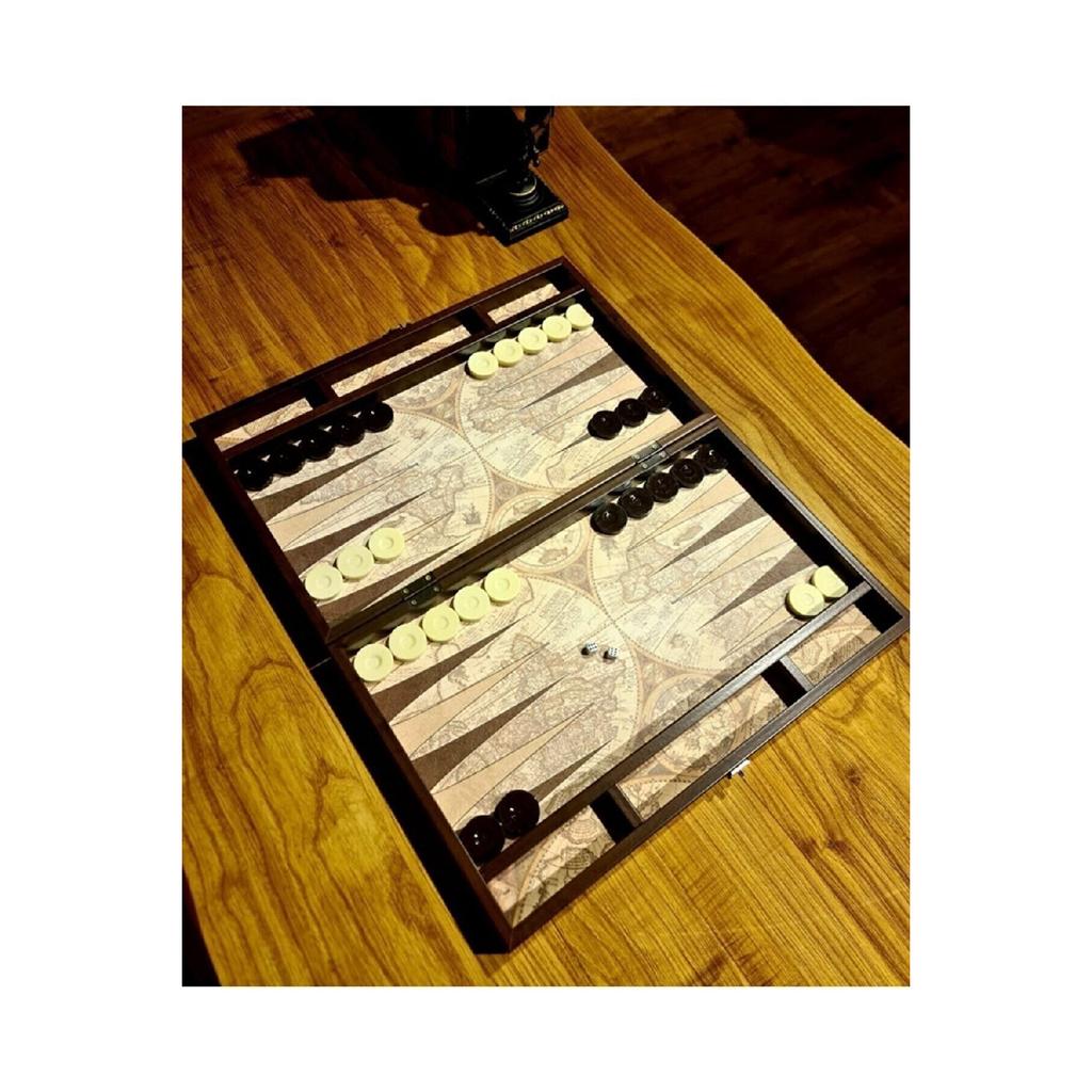 Персонализированный кожаный набор нард Антикварная карта Кожаный набор нард Роскошные кожаные нарды Специальное производство