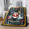 3D Nutcracker Christmas Tree Soft Plush Blanket,Flannel Blanket Throw Blanket for Living Room Bedroom Bed Sofa Picnic Cover Kids