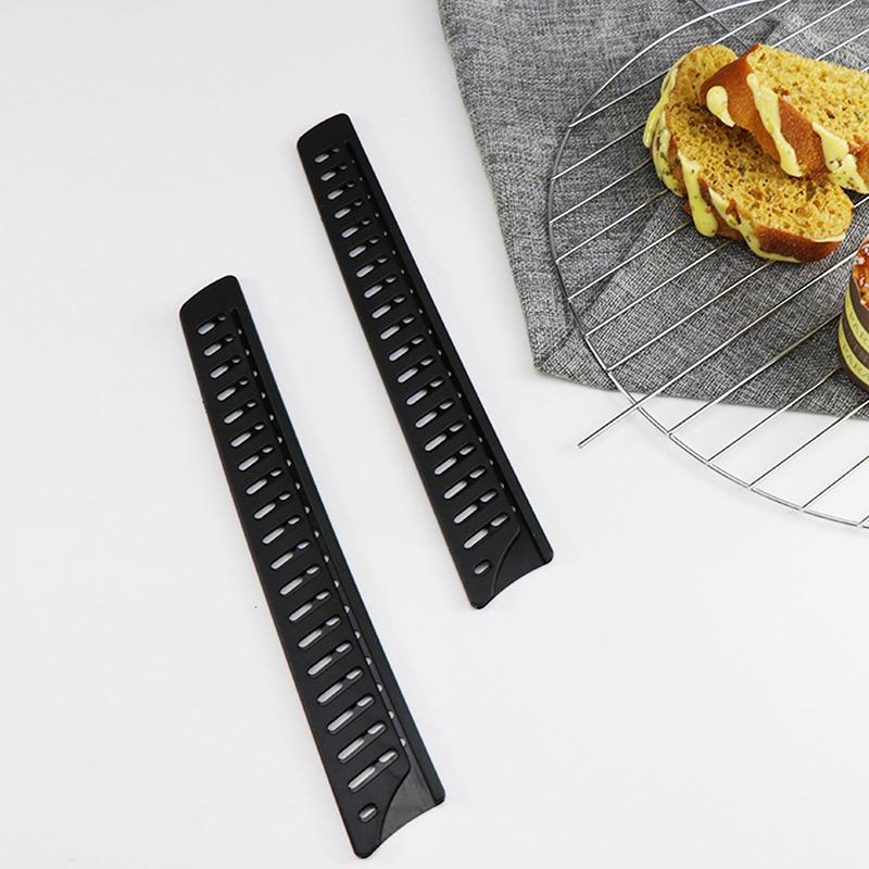 1 шт. Черный пластиковый чехол-протектор для лезвия кухонного ножа для 10-дюймового ножа, пластиковый чехол для ножа, защитный чехол, ножны