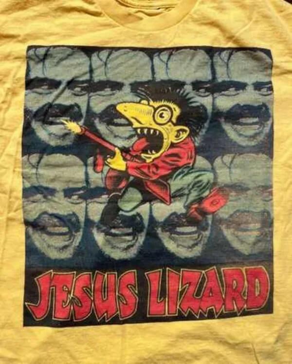 Vintage The Jesus Lizard Band Cotton Shirt Unisex Concert S to 5XL M472 Unisex T-Shirt