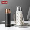 TOMIC TW60162T Retro Hammered Titanium Insulated Mug