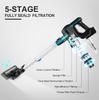 INSE N5 6 In 1 Cordless Vacuum Cleaner 12000Pa Suction Power 45mins Long Runtime 5 Stages Filtration with