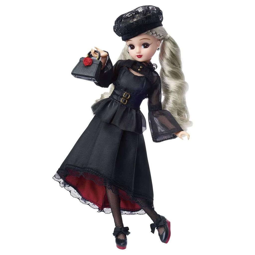 TAKARA TOMY Фотогеничная кукла Ликка Готик Нуар Ликка-тян