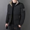 New Autumn and Winter Stand-up Collar Men's Cotton-padded Clothes, Men's Thickened Clothes, Cotton-padded Jackets, Bread Clothes, and Jackets Are