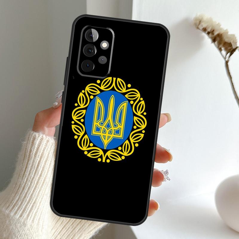 Чехол с украинским флагом для Samsung Galaxy A55 A15 A35 A56 A06 A16 A26 A36 A32 A52 A13 A33 A53 A14 A34 A54 A17