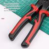 Household Multifunctional Ergonomic Handle Plier Garage Workshop Office Hotel Reusable 5-in-1 Pliers Cable Stripper Wire Trimmer