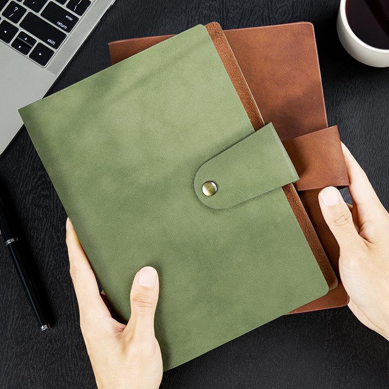 A5 Detachable Loose-Leaf Notebook: Customizable Business Notepad with Printable Logo