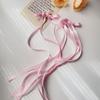 Ballet Bowknot Hair Clip Solid Spring Barrettes Kawaii Hairpins  Women Girls