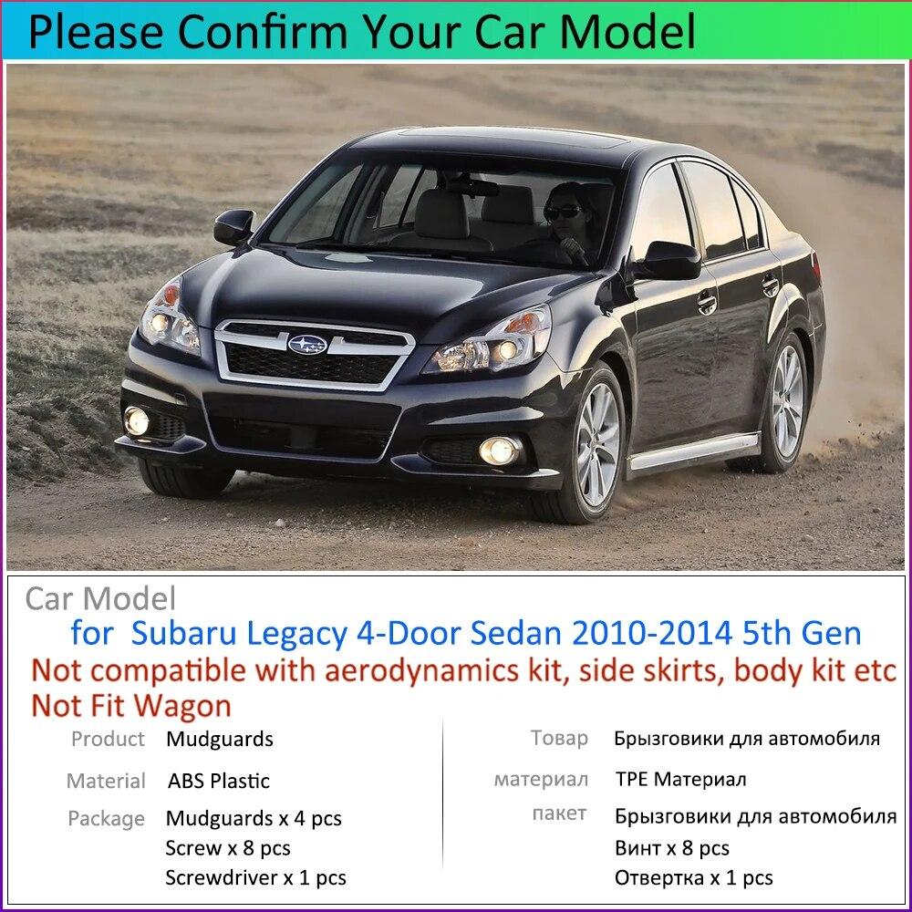 Для Subaru Legacy Sedan 2010 2011 2012 2013 2014 брызговики брызговики автомобильные аксессуары