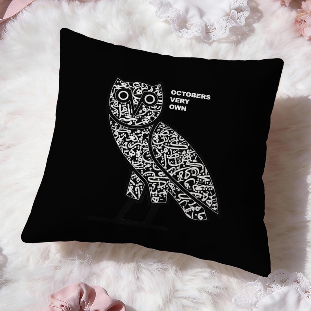 Роскошная наволочка O-OvO OWLS Премиум-комфорт Двусторонняя наволочка - Дизайн «Два в одном» для любой комнаты и салона автомобиля