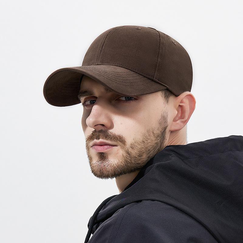 Четыре сезона мужские и женские однотонные бейсболки из стираного хлопка высокого качества в европейском и американском стиле с жестким верхом, согнутые для занятий спортом на открытом воздухе, солнцезащитные шляпы