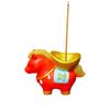 Creative Zodiac Pony Incense Burner Resin Pony Shape Incense Stick Holder Horse Year New Year Ornamental Cense Holder Gift