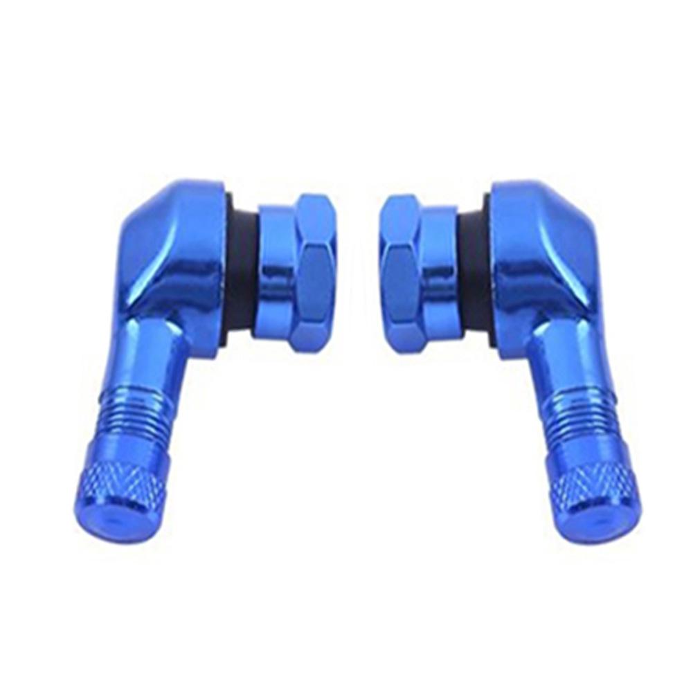 1 Pair Universal Motorcycle Wheel Tire Valves Stem Cap Air Tire Cover 90 Degree 17mm CNC Aluminum Tubeless Valve Stems 7 Color