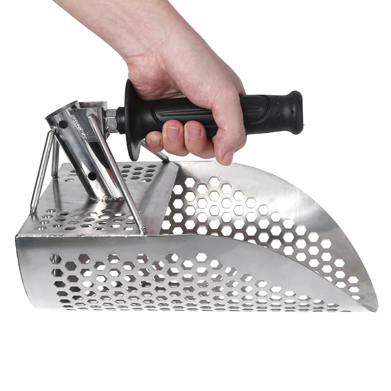 Совок для пляжа, лопата, металлоискатель, совки для песка, металлоискатель для обнаружения сокровищ, охотничий инструмент из нержавеющей стали, шестигранник