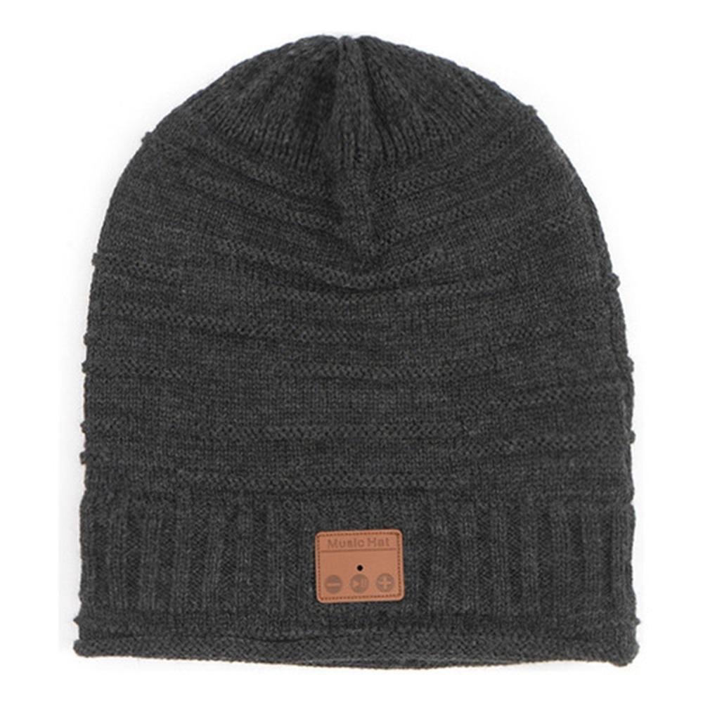Wireless Bluetooth Knitted Hat V5.0 Call Stereo Music Bout