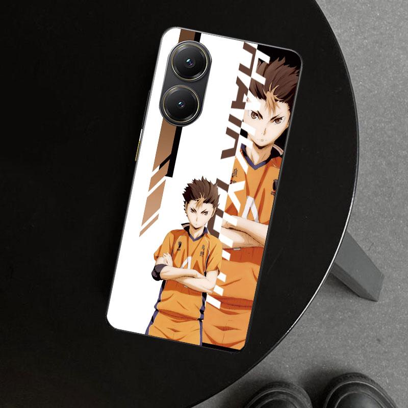 Чехол для телефона Аниме Haikyuu Школьный волейбол для Xiaomi Poco X6 X5 X7 Pro F7 Ultra Redmi 15C 15 13C 13 12C 12 10C 10 10A 9C