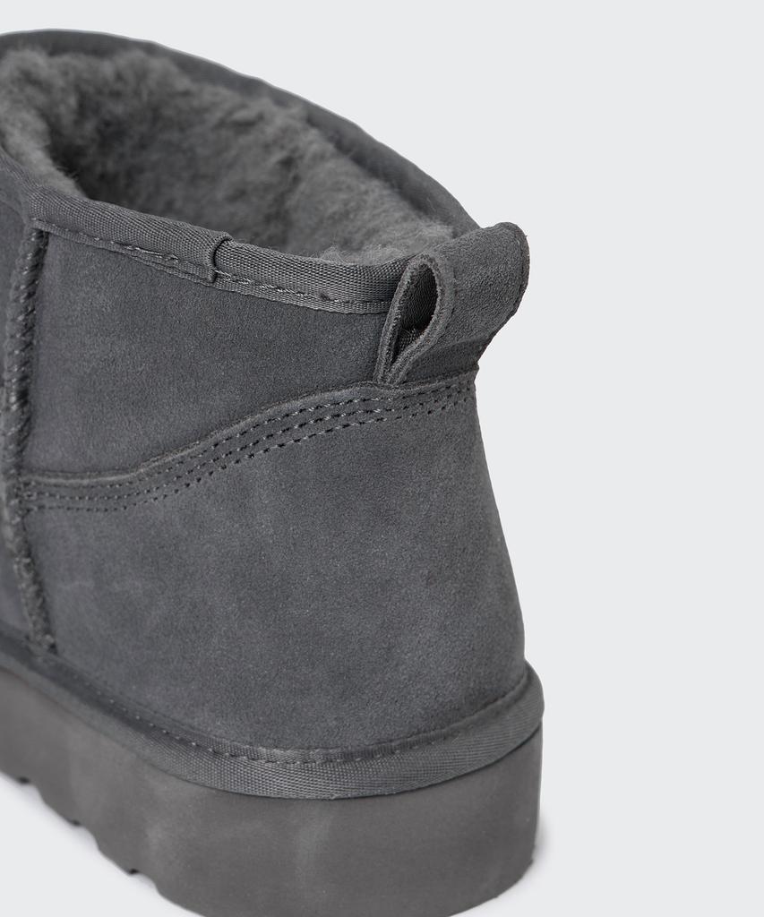 Musinsa Standard Winter Pug Short Boots [Grey]