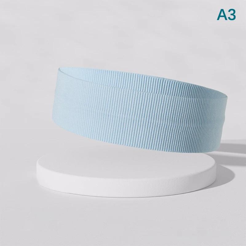 Уличный Пот Спорт Эластичная Хлопковая Повязка на Голову Модные Повязки на Голову Для Женщин Мужчин Однотонные Для Бега Фитнеса Йоги Резинки для Волос Эластичные