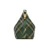 Burberry Peg Letter Logo Zipper Plaid Design Nylon Tote Bag Medium Women Tote Bag Ivy-Green 80820471