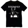 Унисекс футболка с принтом Bathory – Козел Классическая Черная Металлическая Трибьют Издание Унисекс Футболка