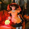 Halloween Children's Costume Pumpkin Costume Witch Costume Maid Costume Princess Girl Parent-child Costume Vampire Dress Girl