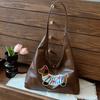 Stylish And Cute Tote Bag For Women In Black Brown Blue And Cream Colors Ideal For Daily Use