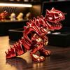 Подарок для любителя динозавров 3D-печатная фигурка Карнотавра Модель подвижного скелета для украшения домашнего офисного стола Фигурка дракона Коллекционеры