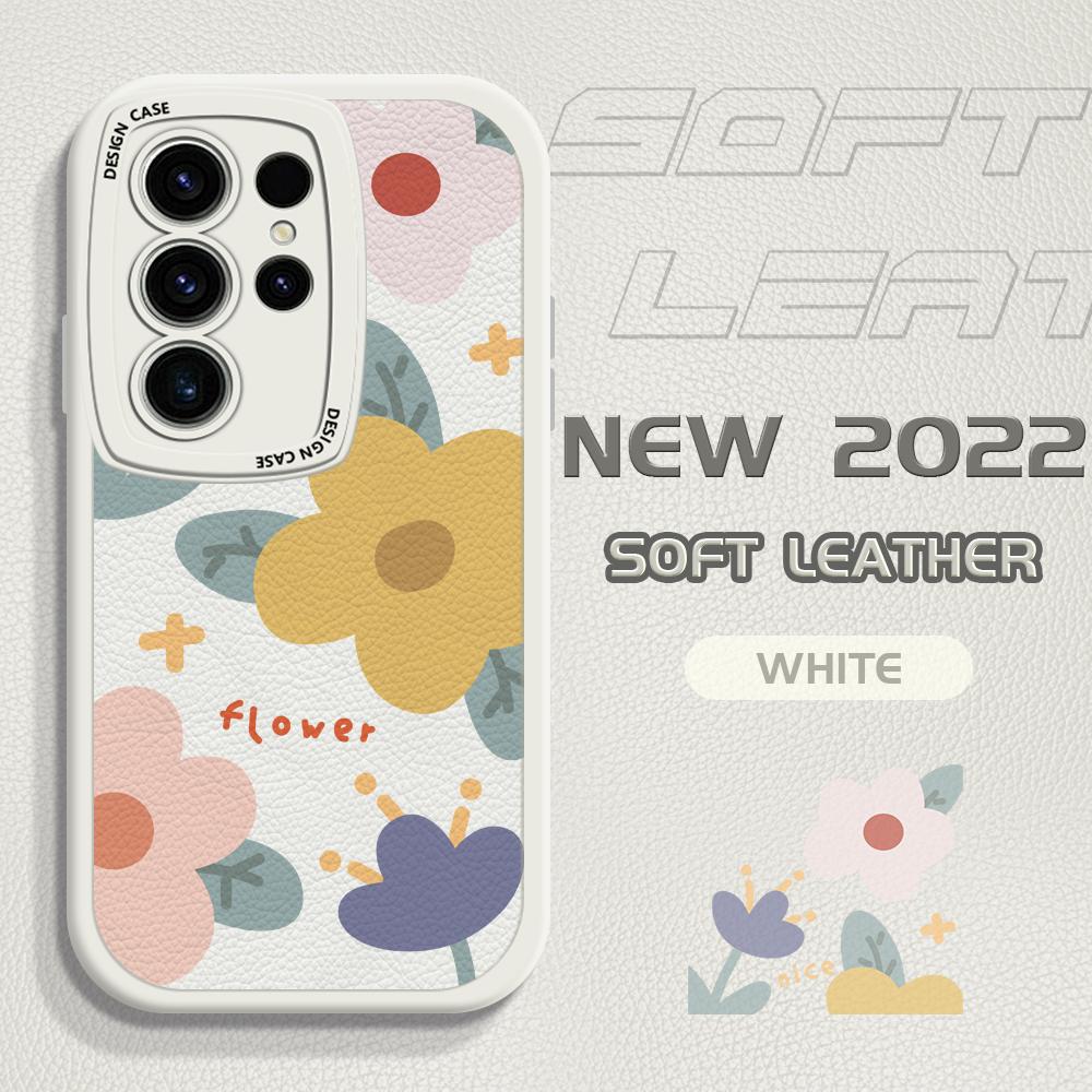 Милый чехол из искусственной кожи для Vivo V23E Y15 Y91 Y51 OPPO A9 Reno8 6 Realme 10 Pro C21 C12 C15 C35 Huawei Nova 7i P30 Lite Infinix Hot 10S, чехол для телефона