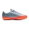 Nike Детские футбольные бутсы Jr MercurialX 6 CR7 TF, нескользящие, износостойкие, низкие, для подростков, серо-черно-оранжевые, 852487-001
