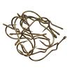 Bimoo 50pcs #2 #10 Popper Fly Tying Barbed Hooks Sproat Shank& Long Shank Fishhook Streamer Popper Fly Hooks