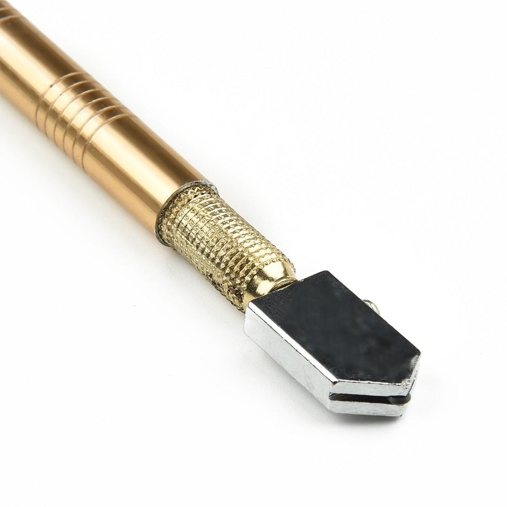 Стеклорез с противоскользящей ручкой, алмазная режущая головка небольшого размера