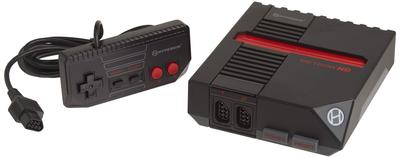 HYPERKIN RetroN 1 HD (M01888-BK, Совместимый с NES NTSC/PAL, 720p HDMI, 169/43 Переключатель, Классический контроллер, Черный)