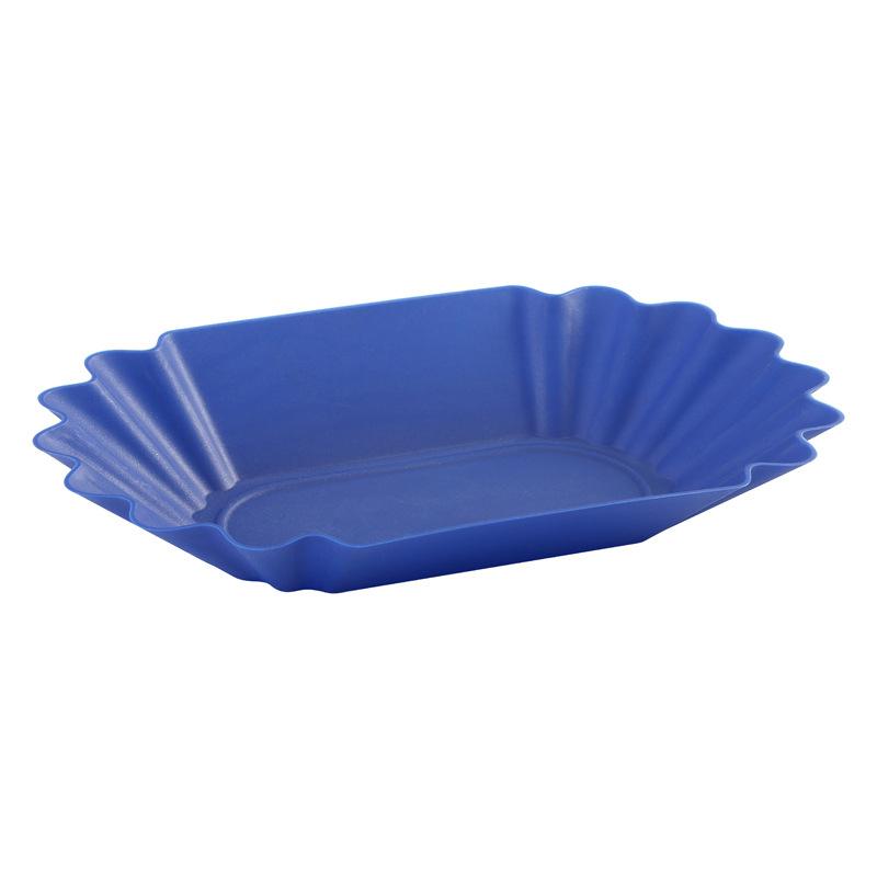 Eco-friendly Oval Reusable Tray for Displaying Coffee Beans and Serving Snacks