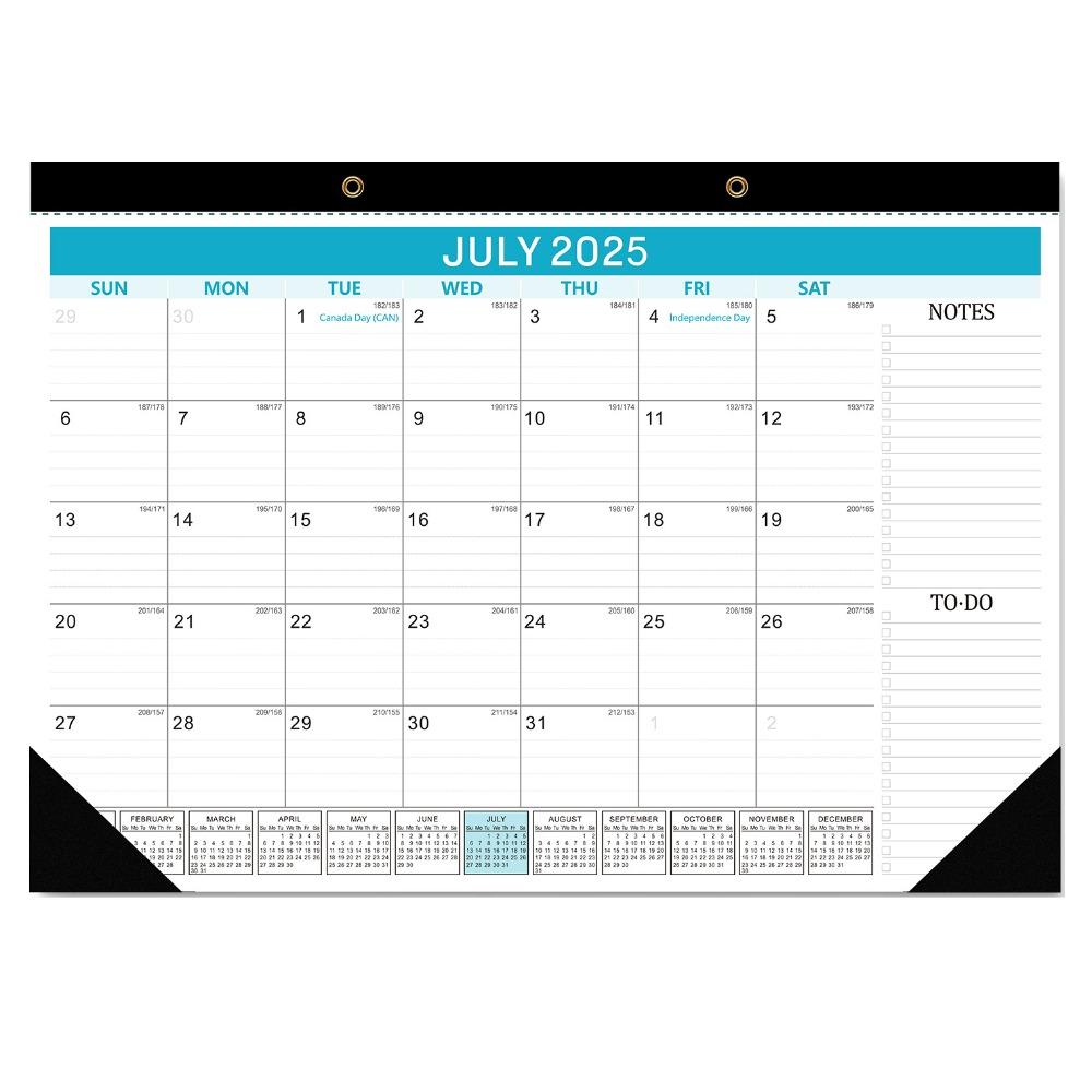 Просторный настенный календарь Креативный месячный планер Календарь на 18 месяцев Семейное планирование