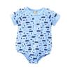 Newborn Kid Baby Clothes Short Sleeve Romper Girl Boy Clothing Cotton Snap Button