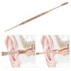 Dual-Head Stainless Steel Earwax Removal Tool – Spiral and Scoop Design for Safe and Effective Ear Care