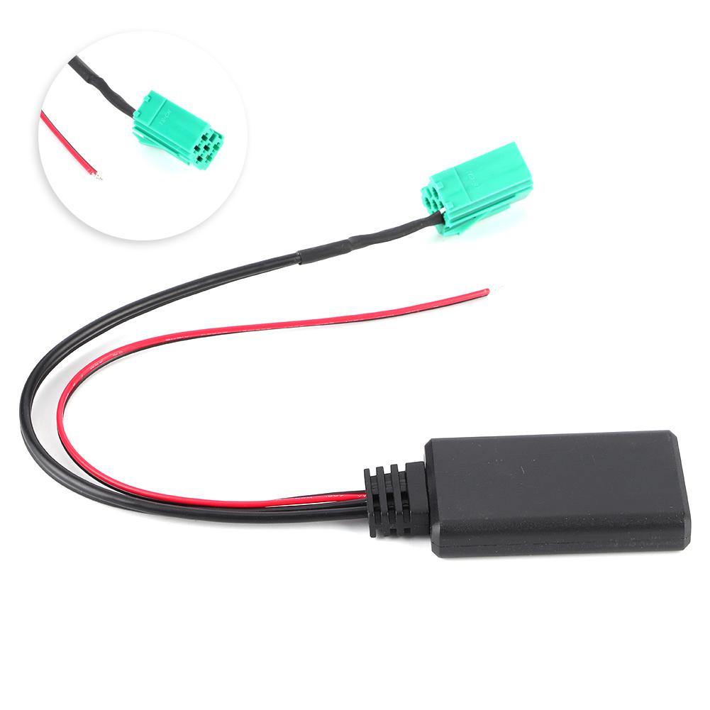 6-контактный стерео Bluetooth-модуль, автомобильный входной кабель-адаптер, подходит для Renault Clio Espace Laguna