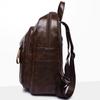 Women's Soft Leather Anti-theft Retro Casual Lightweight Backpack Handbag Travel Daily and Shopping Bag