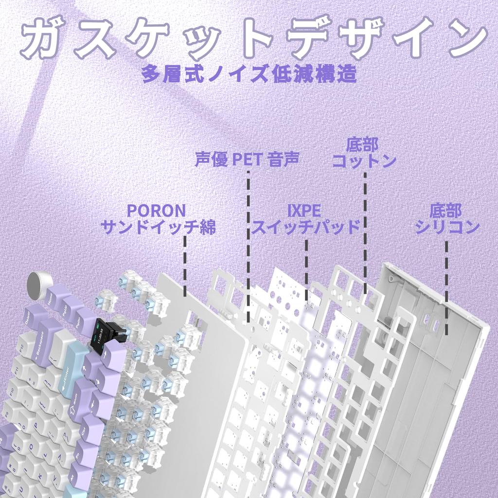 Механическая клавиатура AK820 Pro с линейной осью RGB, поддержкой горячей замены, TFT-экраном и игровой ручкой, Bluetooth, прокладкой клавиш из вспененного PBT, 4000 мАч для