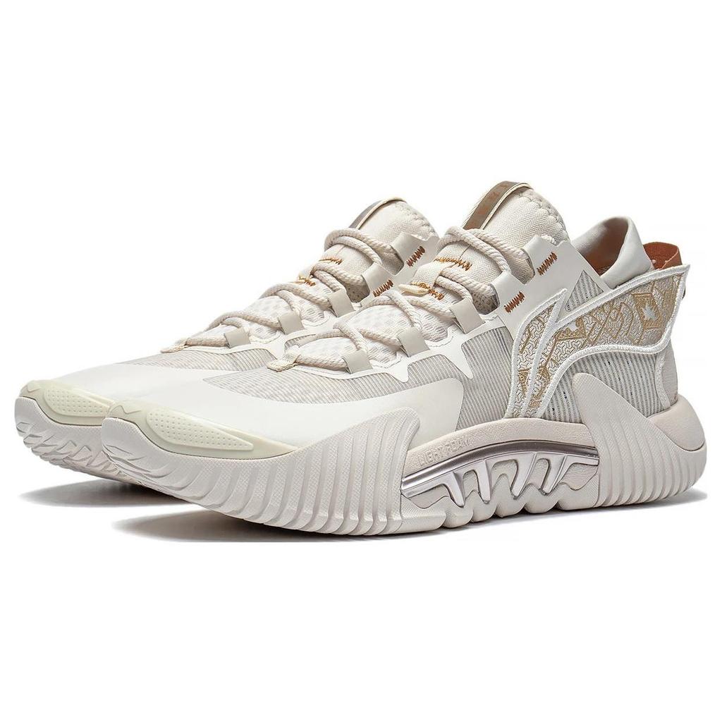 Баскетбольные кроссовки Li Ning Badfive 2 Low Мужские Низкие Серые ABFR005-13