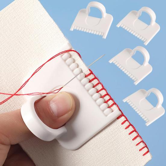 3 шт. Шаблон для шитья большого пальца, направляющая для ручного шитья, линейка для оверлока