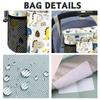 Large Capacity Baby Stroller Bag Printed Hanging Carriage Bag  Infant Nappy Bags