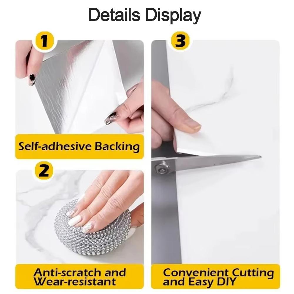 Waterproof Self Adhesive Tiles Floor Stickers 3D Wallpaper New Imitation Ceramic Wall Sticker