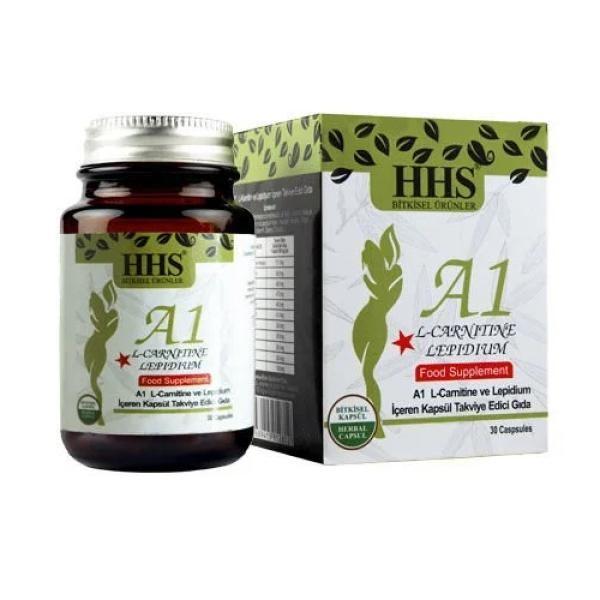 HHS A1 L-CARNITINE LEPIDIUM - травяной 30 капсул