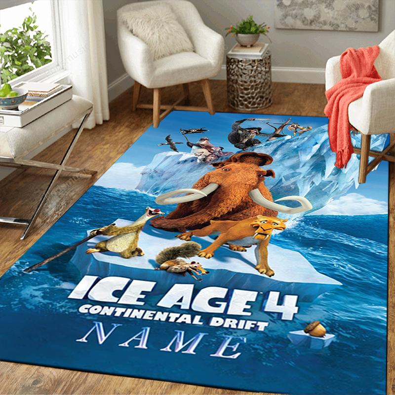 Custom 1Pc Ice Age Collision Course Rug Office Carpet Indoor Outdoor Entrance Doormat Nonslip Soft And Comfortable Living Room D91679