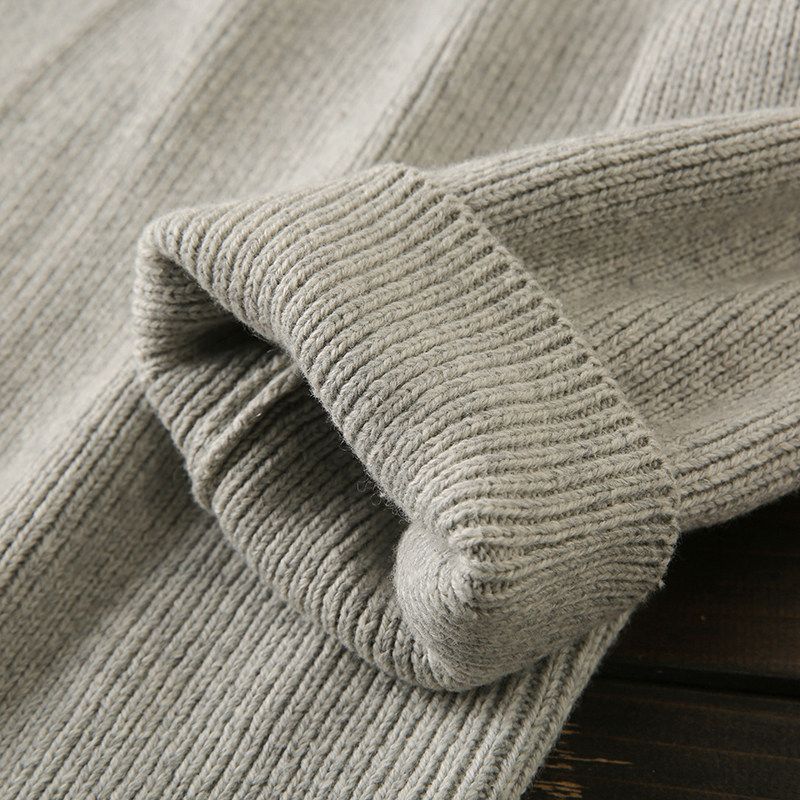 Japanese Style Order! Export Men's Clothing Factory Balance Cargo with Logo Cut off Men Padded Lapel Knitting Cardigan Sweater Outwear Tide