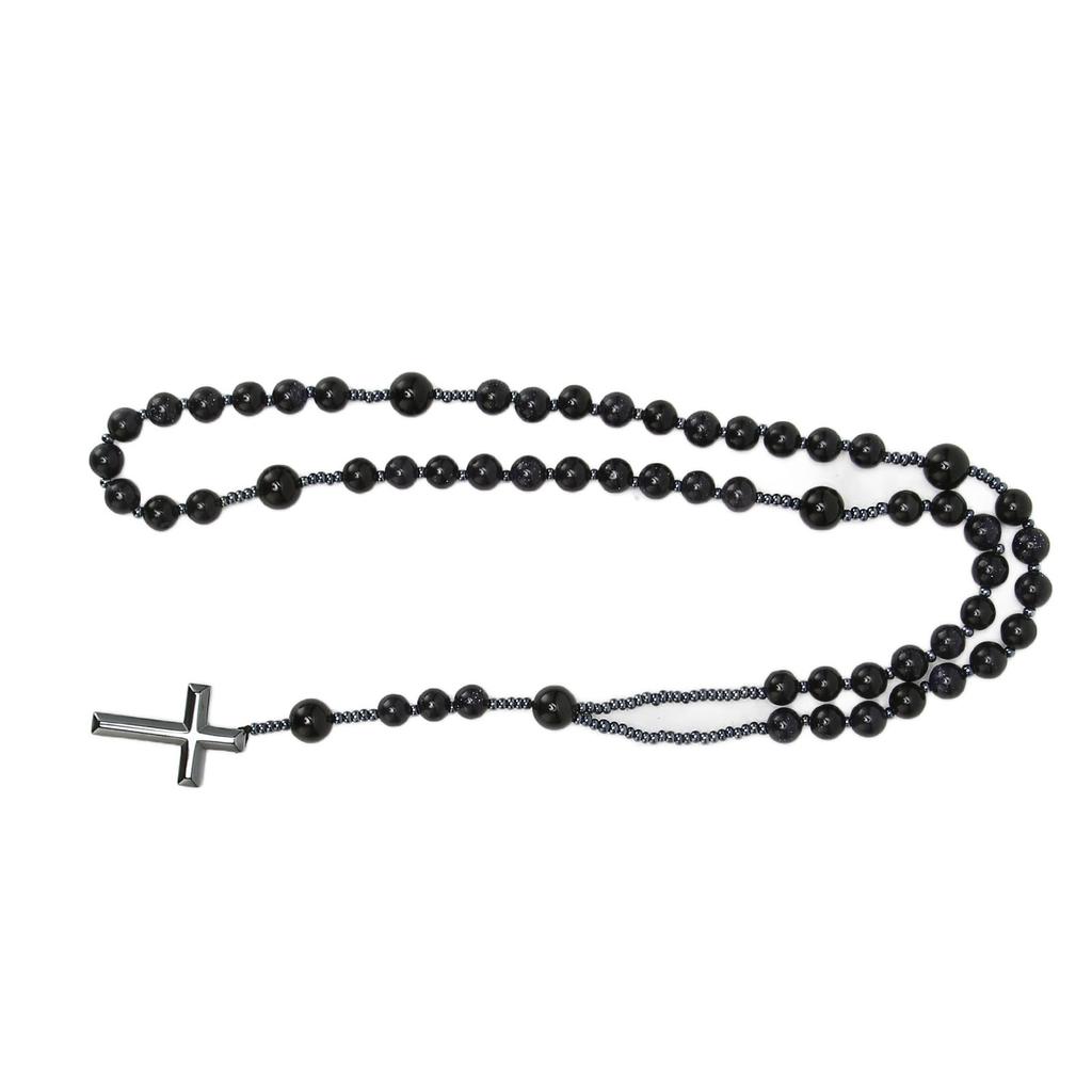 Натуральные каменные ожерелья Агат Здоровое Красивое Легкое Ожерелье Распятие для Свитера