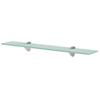 Wall Shelf - VIDAXL - Glass 60 X 20 Cm 8 Mm - Grey